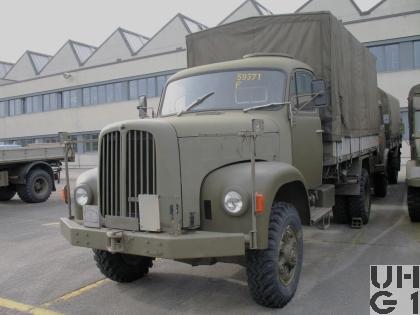 Saurer 2 DM, Lastw 4,5 t gl 4x4 mit Hebebühne