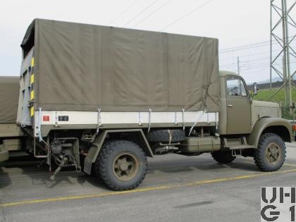 Saurer 2 DM, Lastw 4,5 t gl 4x4 mit Hebebühne