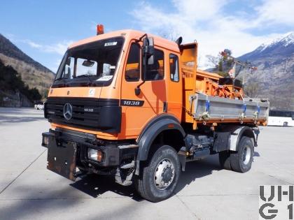 Mercedes Benz 1838 A, Lastw Ki 7,4 t gl 4x4 für Schneepfl, Foto Ruag AG