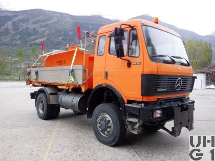 Mercedes Benz 1838 A, Lastw Ki 7,4 t gl 4x4 für Schneepfl