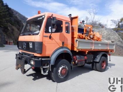 Mercedes Benz 1935 A, Lastw Ki 7,6 t gl 4x4 f Schneepfl