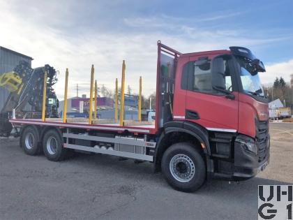 Iveco X-Way AD300X48ZP-HR ON+, Holztransporter