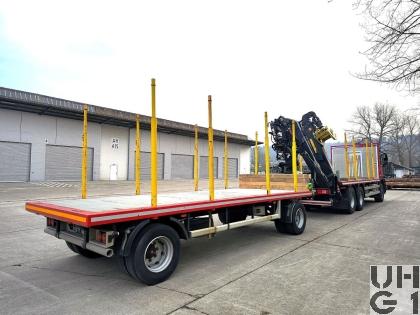 Iveco X-Way AD300X48ZP, Lastw Verw Holztrsp/Kran 9,5 t 6x4