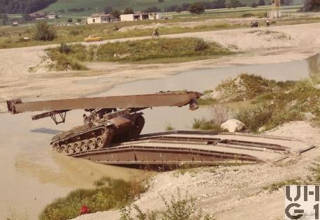 Brückenpanzer 68 K+W, Brü Pz 68, Bild K+W Thun