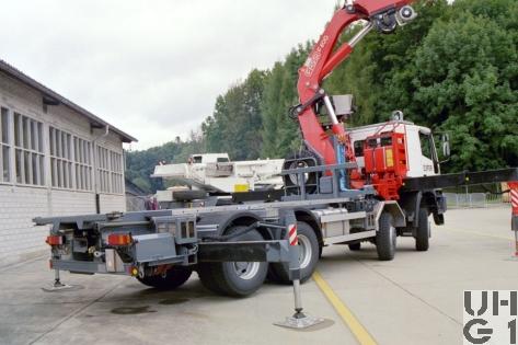 IVECO EuroTrakker MP 410 E 48W, Contw sch WA Seilw Ladekran 7,7 t 8x8 gl