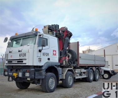  EuroTrakker MP 410 E 48W, Contw sch WA Seilw Ladekran 4,7 t 8x8 gl