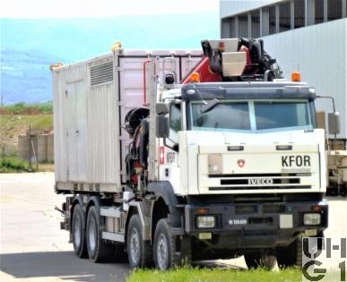  EuroTrakker MP 410 E 48W, Contw sch WA Seilw Ladekran 4,7 t 8x8 gl