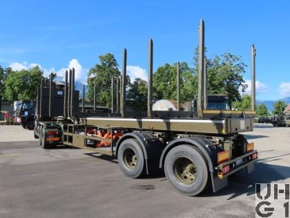  IVECO Trakker AT380T50WT/P, Sattelschl sch Langmat/ Holzkr 6X6 gl Mfz