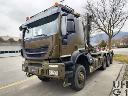 IVECO Trakker AT380T50W-Y/PS, Lastw WABRA/HA CON 13,8 t 8x6/4