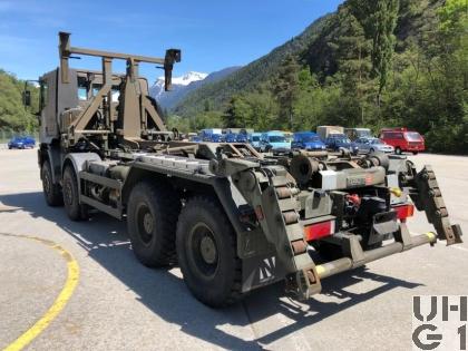 IVECO EuroTrakker MP 340 E 48W, Lastw WABRA/HA Con Seilw 14,7 t 8x8 gl, MFZ, Bild Armasuisse