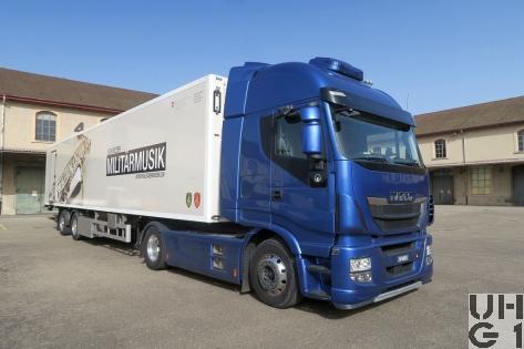 Iveco Stralis AS 440 S50 T/P, Sattelschl Sch A-Spiel 9t 4x2