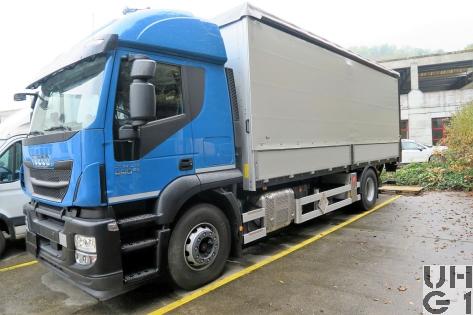  IVECO Stralis AT 190 S 46/FP-D, Lastw Verdeck/Hebebühne 7 t 4x2