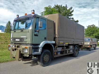 IVECO EuroTrakker MP 190E 35W/P, Lastw für WA Truppe 8,8 t 4x4 gl für Hebebühne/Schneepflug
