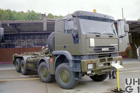IVECO EuroTrakker MP 340 E 48W, Lastw WABRA/HA Con Seilw 14 t 8x8 gl