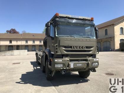 IVECO Trakker AT-N 410 T 50 W/P, Lastw WABRA/HA Con F Seilw 13,7 t 8x8