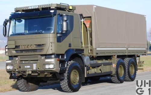  IVECO Trakker AT-N 380 T 50 W, Lastw 9 t gl 6x6, Mfz, Foto Armasuisse