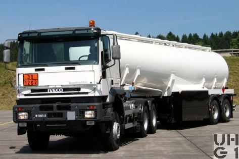 IVECO EuroTrakker MP 380E 48W, Tank-Sattelzug INT 32'000 l, Lastw/Sattelschl 6x6