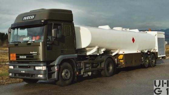 IVECO EuroTech MP440E43T/P, Luftfahrzeugbetankungswagen 30'000 L Mfz