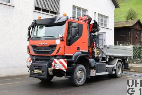  IVECO Trakker AT190T45W, Lastw Verw Ki Brue/Lkr 2,5 t gl 4x4 für Schnpf, Bild Christoph Zimmerli