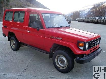 Toyota Land Cruiser HZJ78, Lieferw Ka 0,9t/10 Pl, Bild Armasuisse