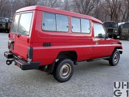 Toyota Land Cruiser HZJ78, Lieferw Ka 0,9t/10 Pl, Bild Armasuisse