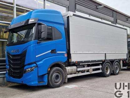  IVECO S-Way AS260S53Y FP-CM, Lastw Verw Schiebeverdeck Hebebühne 14 t 6x2