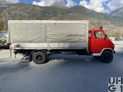 Steyr 690 F, Fwehrw sch 4x2 mit Anhvor, Bild Ruag AG