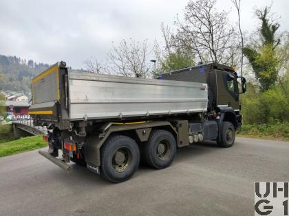 IVECO Trakker AT380T50W, Lastw Ki Brue 10,2 t Gl 6x6