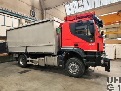 IVECO Trakker AT190T45W/P, Lastwagen Verdeck Hebebühne 6 t 4x4 Für Schneepflug