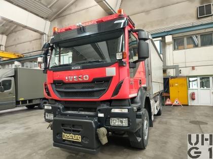IVECO Trakker AT190T45W/P, Lastwagen Verdeck Hebebühne 6 t 4x4 Für Schneepflug