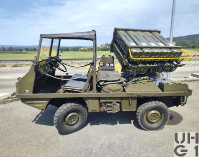Steyr Puch Typ 700 AP Haflinger, Lwf Werferw BANTAM l gl 4x4 2. Serie, Modell 67