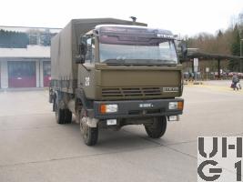 Steyr 12S18, Repw Brü 95 sch gl 4x4 mit Ladekran