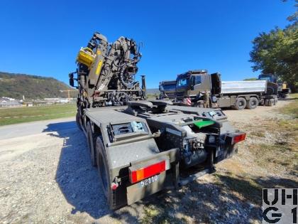 Iveco Trakker AT380T50WT/P, Sattelschl sch Langmat/Holzkr 6x6 gl