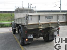 Saurer 2 DM, Lastw Kipper 4,75 t gl 4x4 