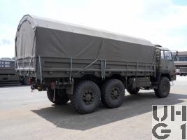 Steyr 1491.320 P40/M, Lastw Seilw 9.6 t gl 6x6