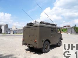  Mowag GW 3500, Kommandowagen SE 412/ABC, schwer 4x4