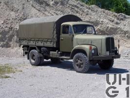 Saurer 2 DM, Lastw Seilw 4,9 t gl 4x4 