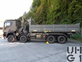 IVECO Trakker AT-N410T50W/P, Lastwagen WABRA/HA Con 14,5 t 8x8 gl