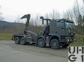 IVECO EuroTrakker MP 340 E 48W, Lastw WABRA/HA Con Seilw 14 t 8x8 GL